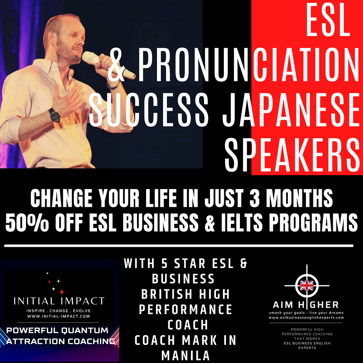Japanese, Arabic, Korean, Chinese, Indian & French ESL Speakers — Why