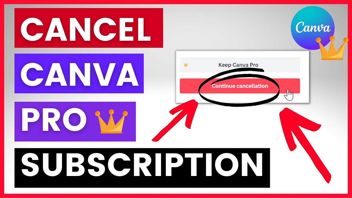 How to cancel canva subscription a step by step guide reviewfeist