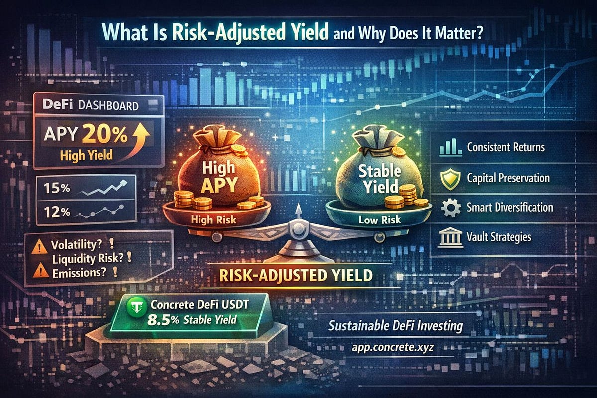 What Is Risk-Adjusted Yield and Why Does It Matter? | by dylan grant ...
