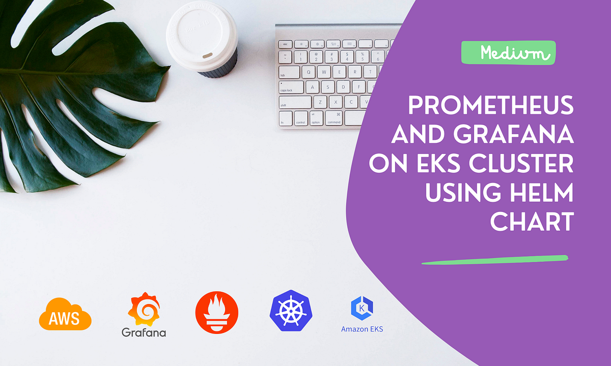 Prometheus and Grafana on EKS Cluster using Helm Chart by Sajith