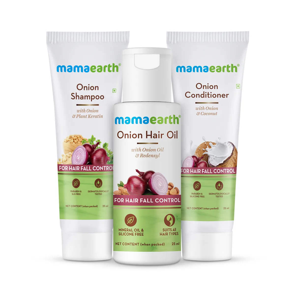 Mamaearth Shampoo and Conditioner + Hair Oil Agarwal Hasan
