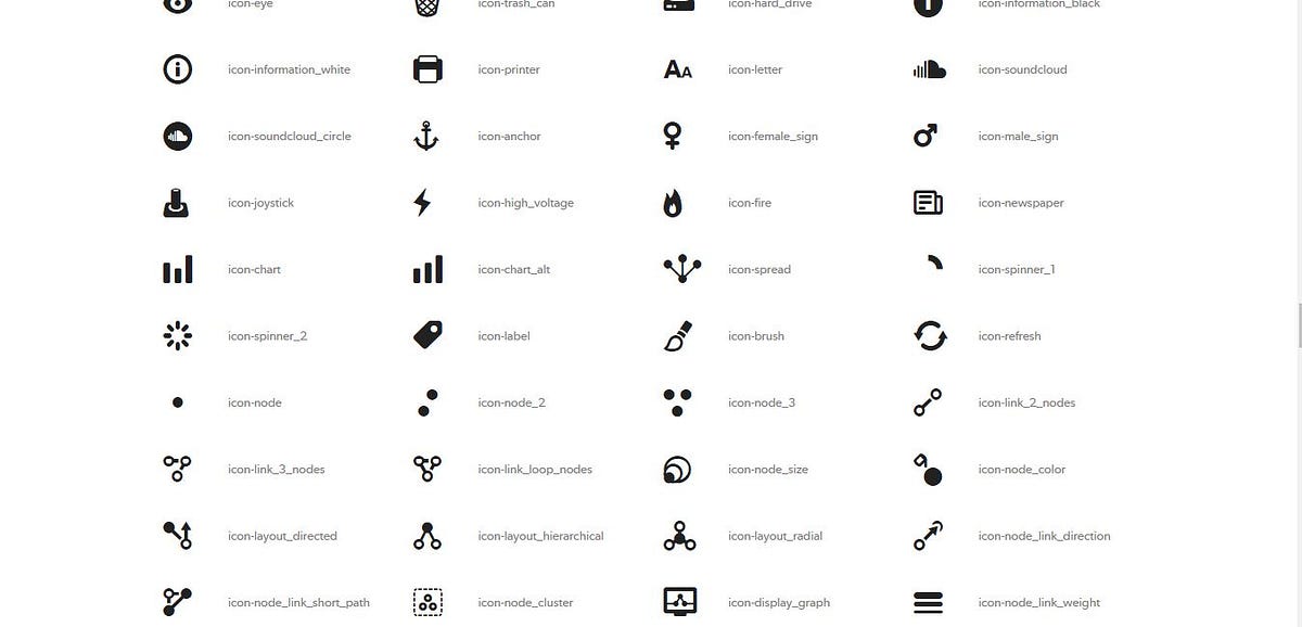 15 SVG UI Icon Sets for 2019. Discover awesome open-source icons to ...