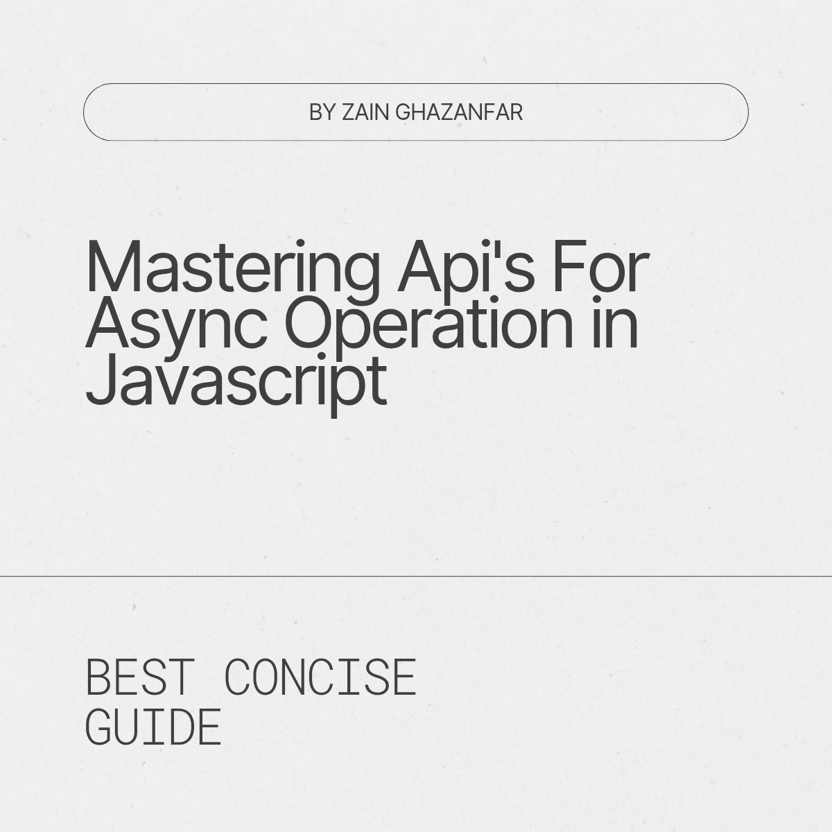 JavaScript APIs for Async Operations — A Beginner-Friendly Guide | by ...