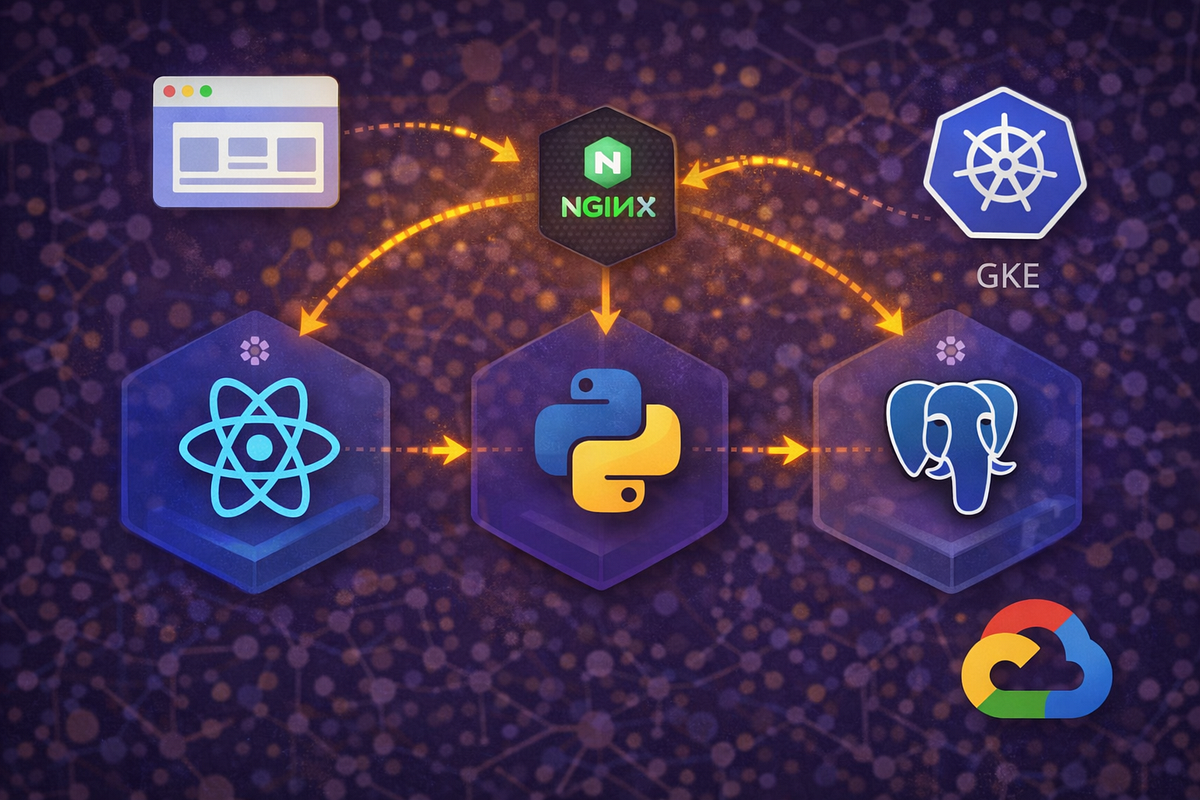 Deploying React + Python + Postgres on GKE Using Kubernetes Ingress ...