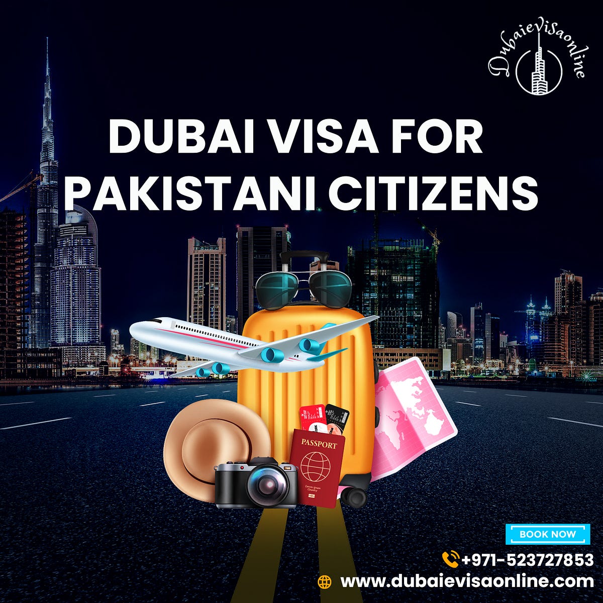 Dubai visa for Pakistani citizens by Oct, 2023