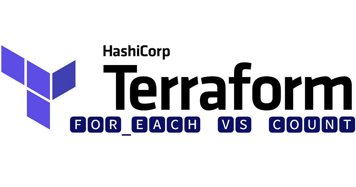 Terraform — for_each vs count.. Count | by Jacek Kikiewicz | Medium