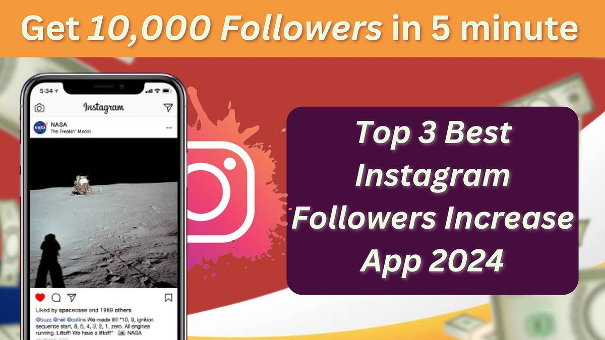 Top 3 working Instagram followers increase app 2024 by technical