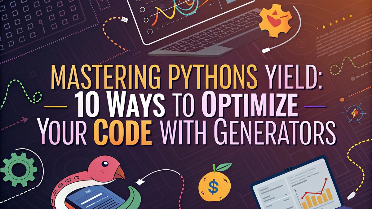 Mastering Python’s yield: 10 Ways to Optimize Your Code with Generators ...