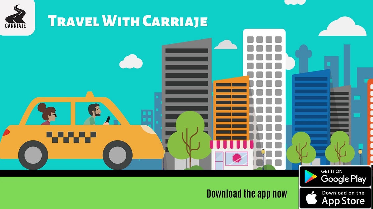 Car Pool & Ride Sharing App CARRIAJE by Ride Sharing app Medium