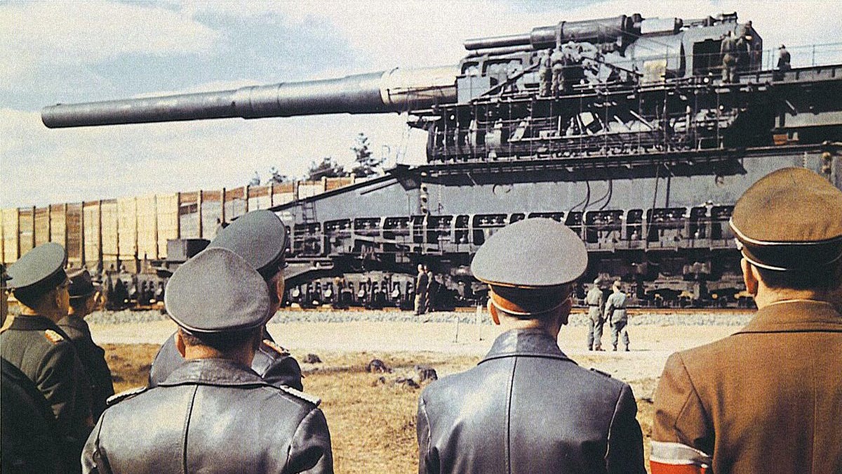 A Nazi War Train Hauled the Biggest Gun Ever Made - Warrior Maven: Center  for Military Modernization