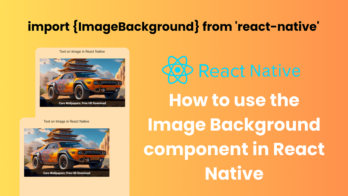 Building Stunning Image Overlays in React Native | by Amol kapadi | Medium
