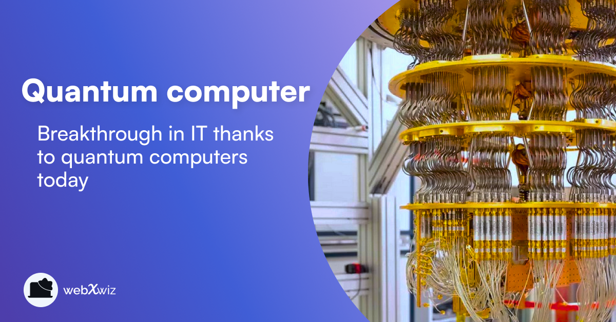 Quantum computer. One of the latest breakthroughs in… | by Alexey ...