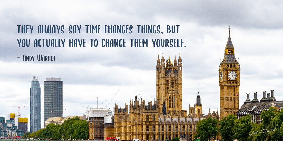 Does Time Change Everything or We Change our Time? by HBR Patel Be