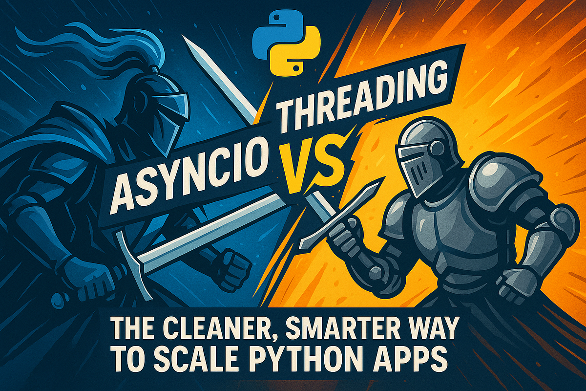 ⚔️Asyncio vs Threading: The Cleaner, Smarter Way to Scale Python Apps ...