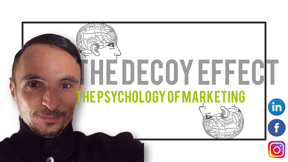 What is the Decoy Effect The Psychology of Marketing by Isabella