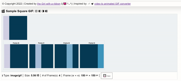 How to create an animated GIF from a  video