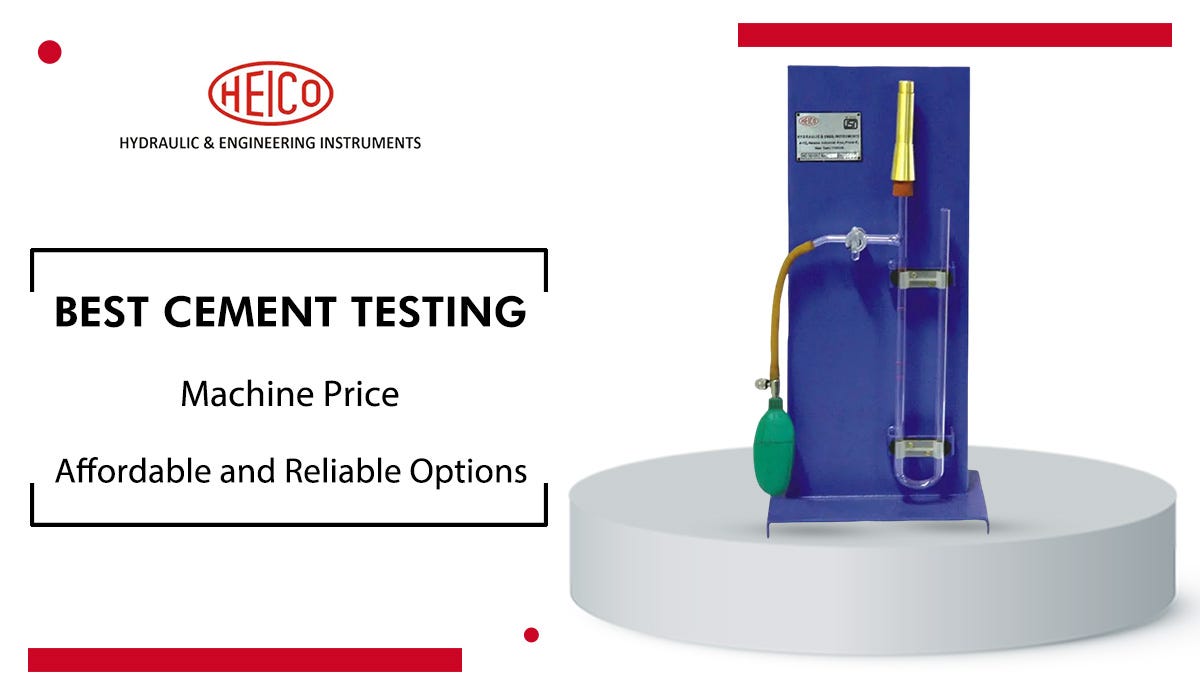 Best Cement Testing Machine Price: Affordable and Reliable Options