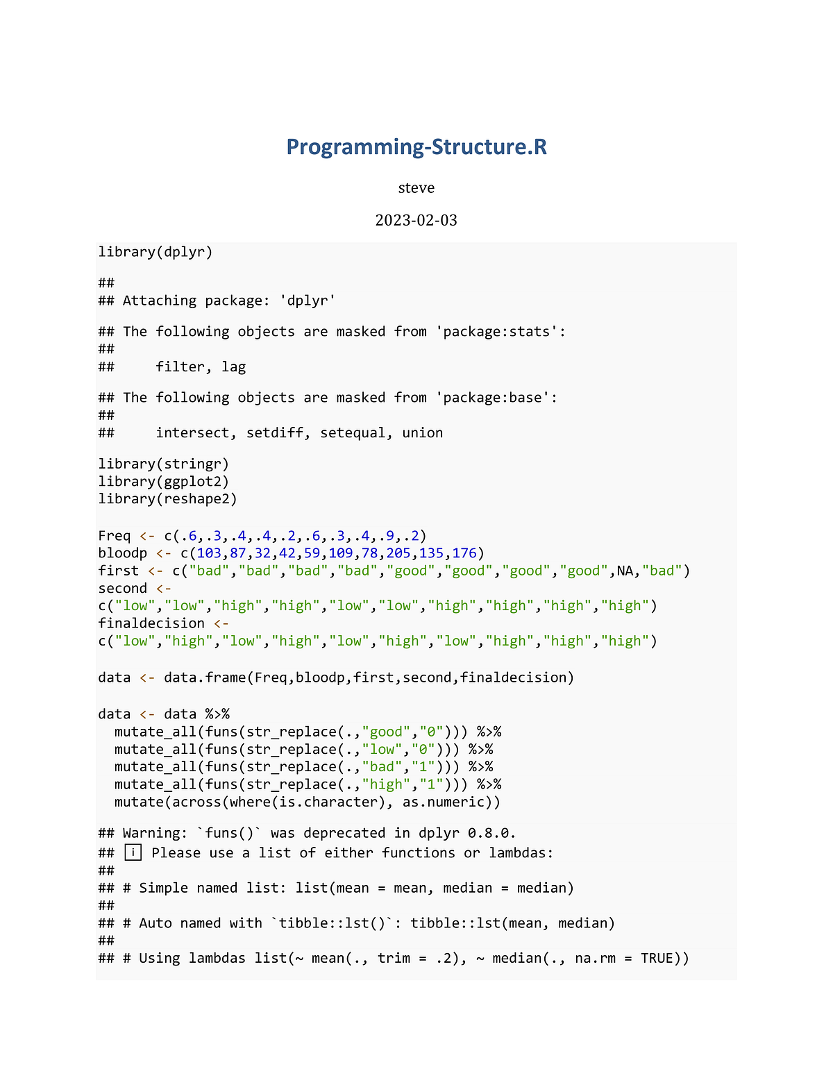 Programming Structure. This week we focused on programming… | by ...