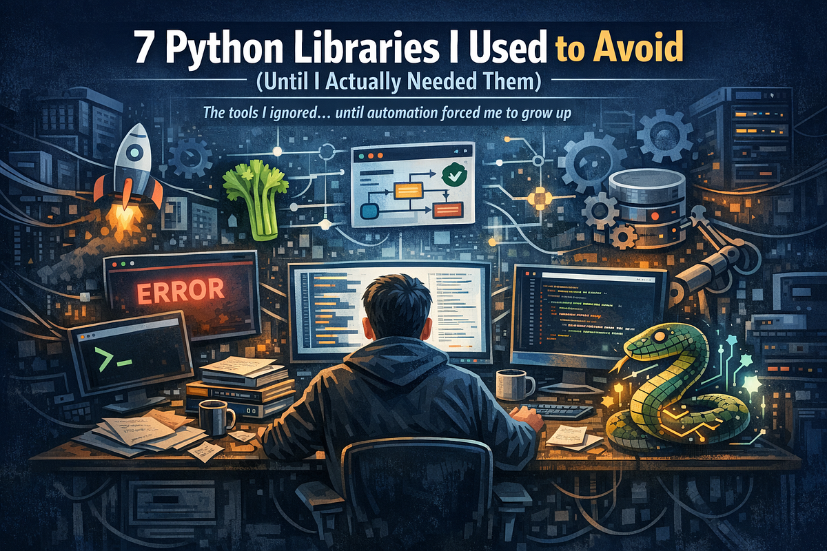 7 Python Libraries I Used to Avoid (Until I Actually Needed Them) | by ...