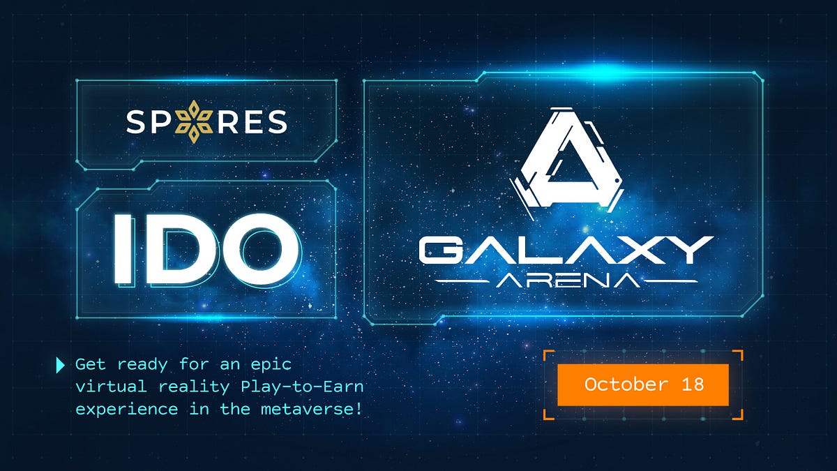 Spores Network to Launch VR Metaverse Entertainment Hub GALAXY ARENA, by  Spores Network