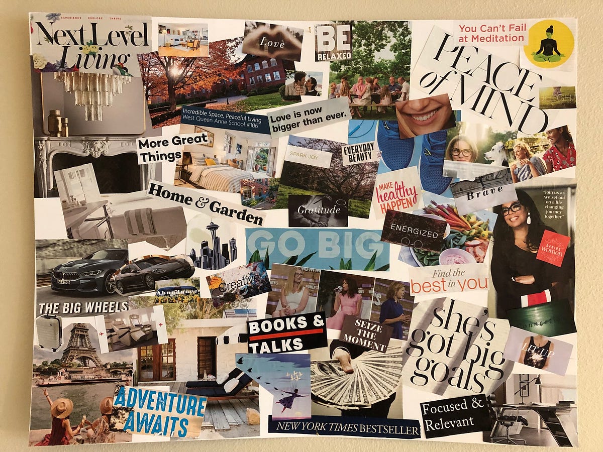 The Magic About Vision Boards. What do you daydream about?, by The 21-C  Student