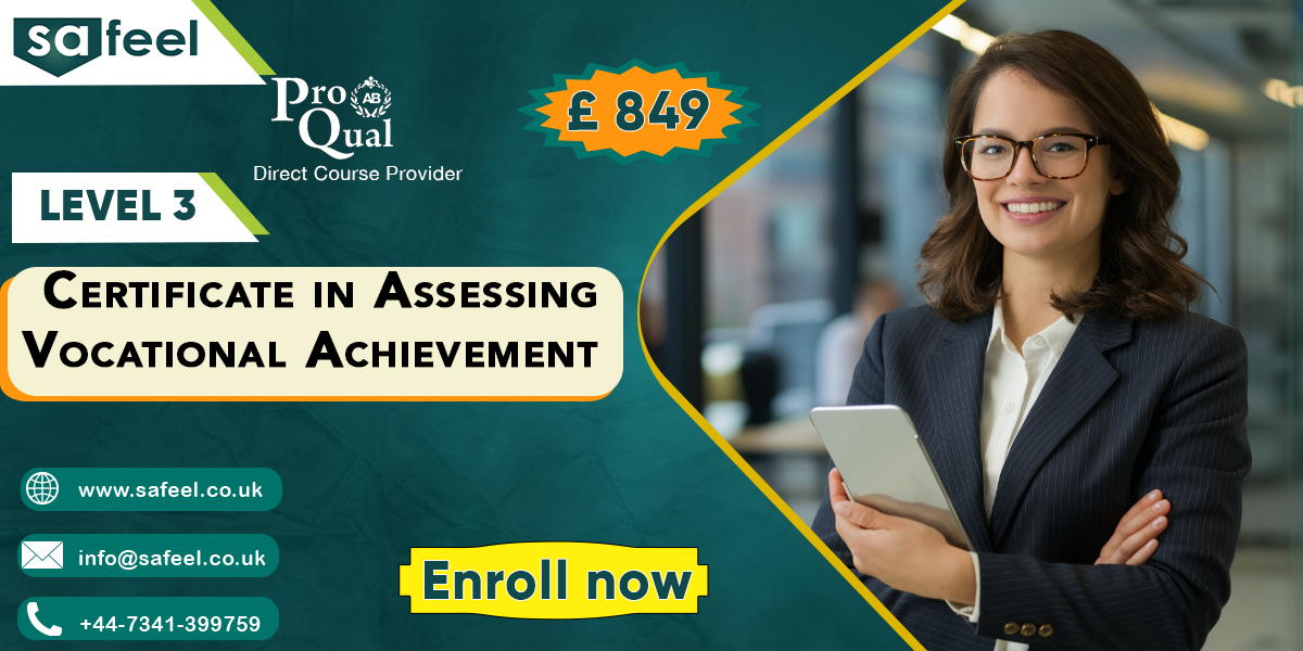 ProQual Level 3 Certificate in Assessing Vocational Achievement