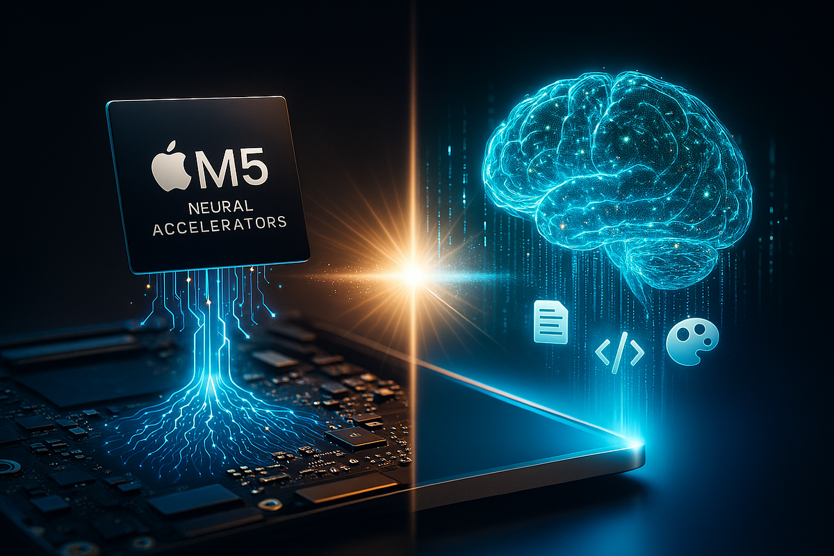 On-device AI concept