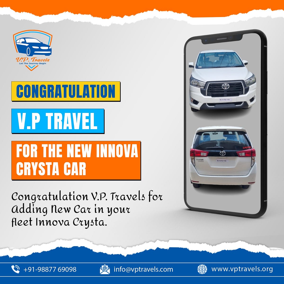 Innova Rental Jaipur Innova Hire Jaipur by VP Travel Nov, 2023