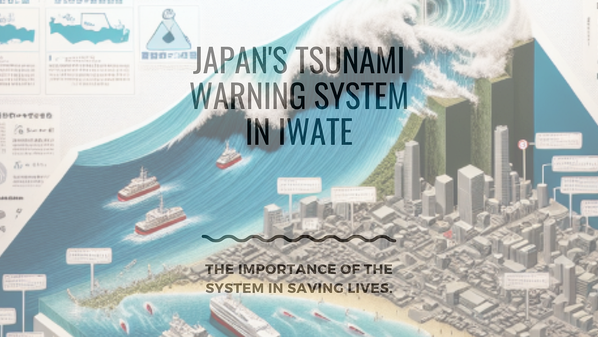 Japan tsunami warning system