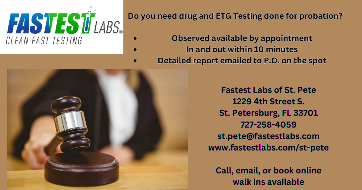 Probation Alcohol Testing and Court Ordered ETG Testing by Beth