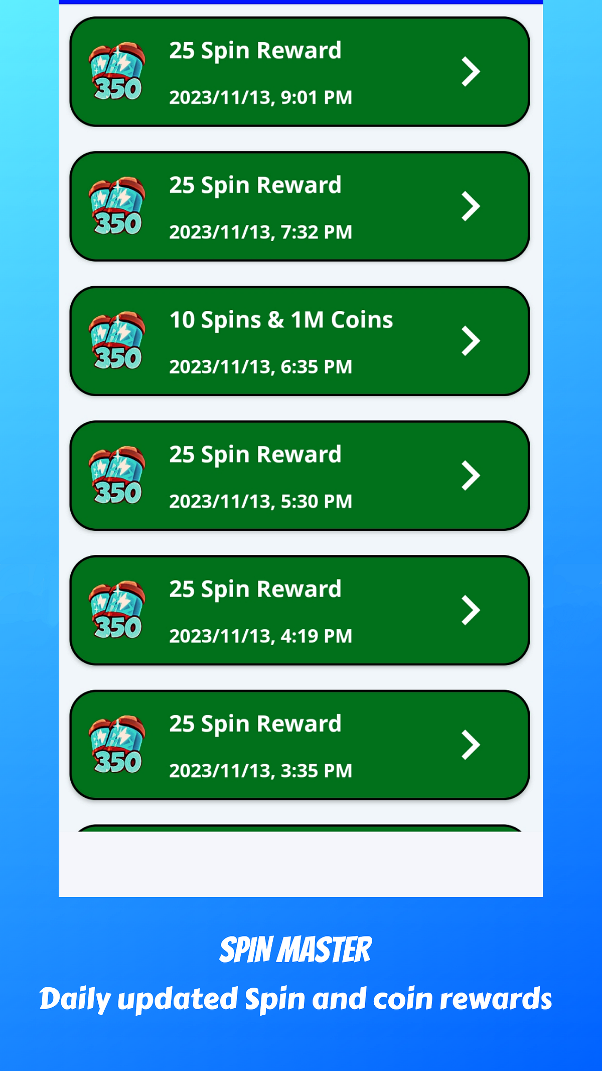 Today’s Coin Master free spins & coins links Reward by Pradeep B H