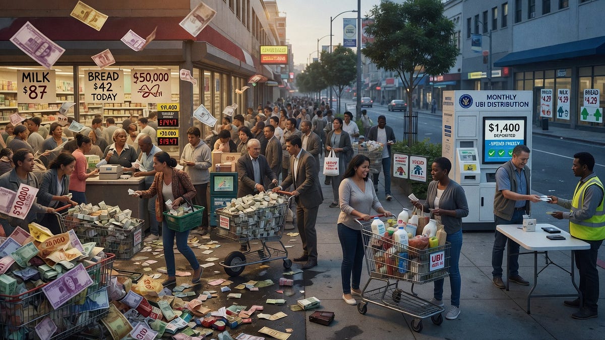 Why Inflation Is Harder to Beat Than Implementing Universal Basic Income