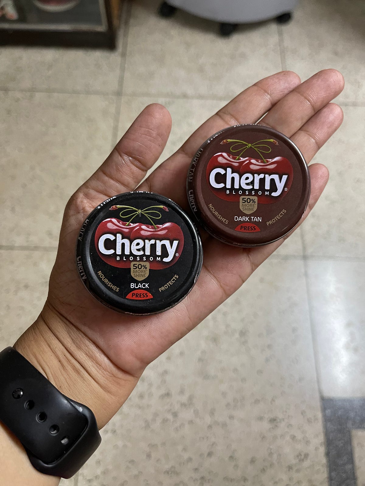 The Cherry Blossom Story. Skimming the till, a shoe polish brand… | by  Tooth Truth Roopa Vikesh | Doctor Funny | Medium