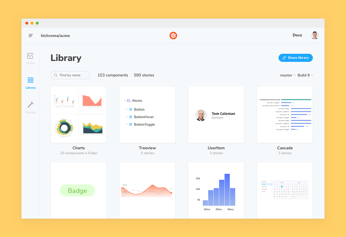New Library for UI components. Live View is out of beta + Library UX ...