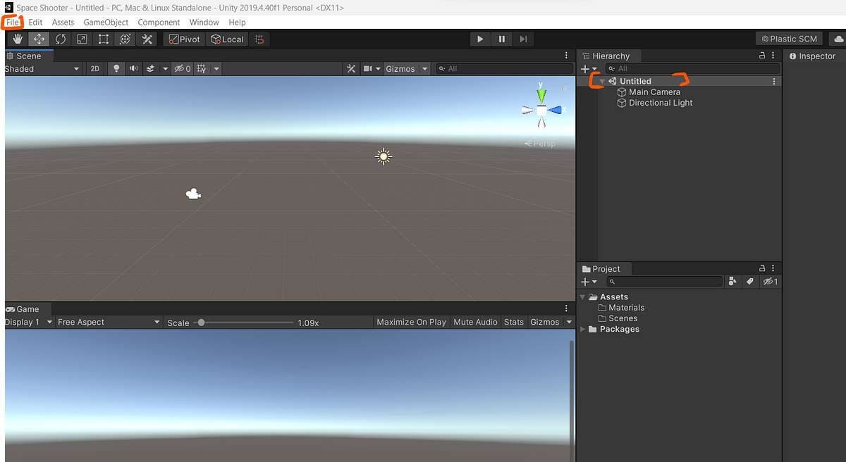 Creating a simple player Unity. Begin by creating a new unity project ...