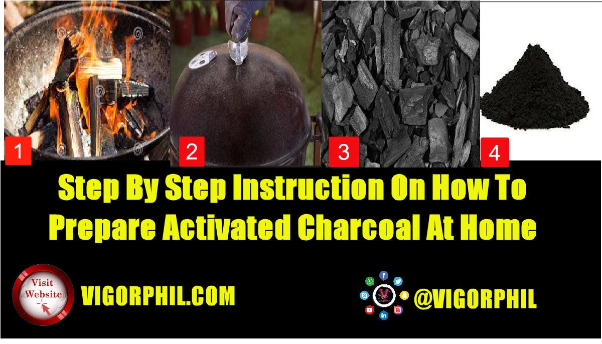 How to Make Activated Charcoal at Home by Nomnso Ohaja Medium