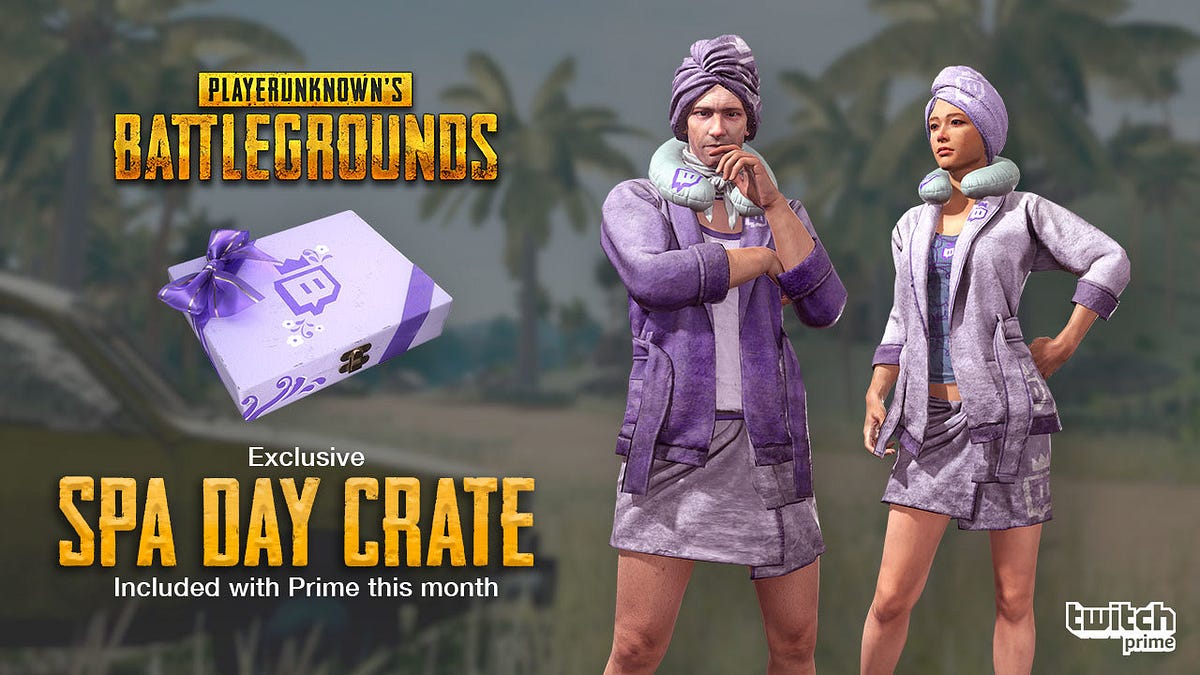 Twitch Prime Members, Relax on the Battlegrounds with a PUBG