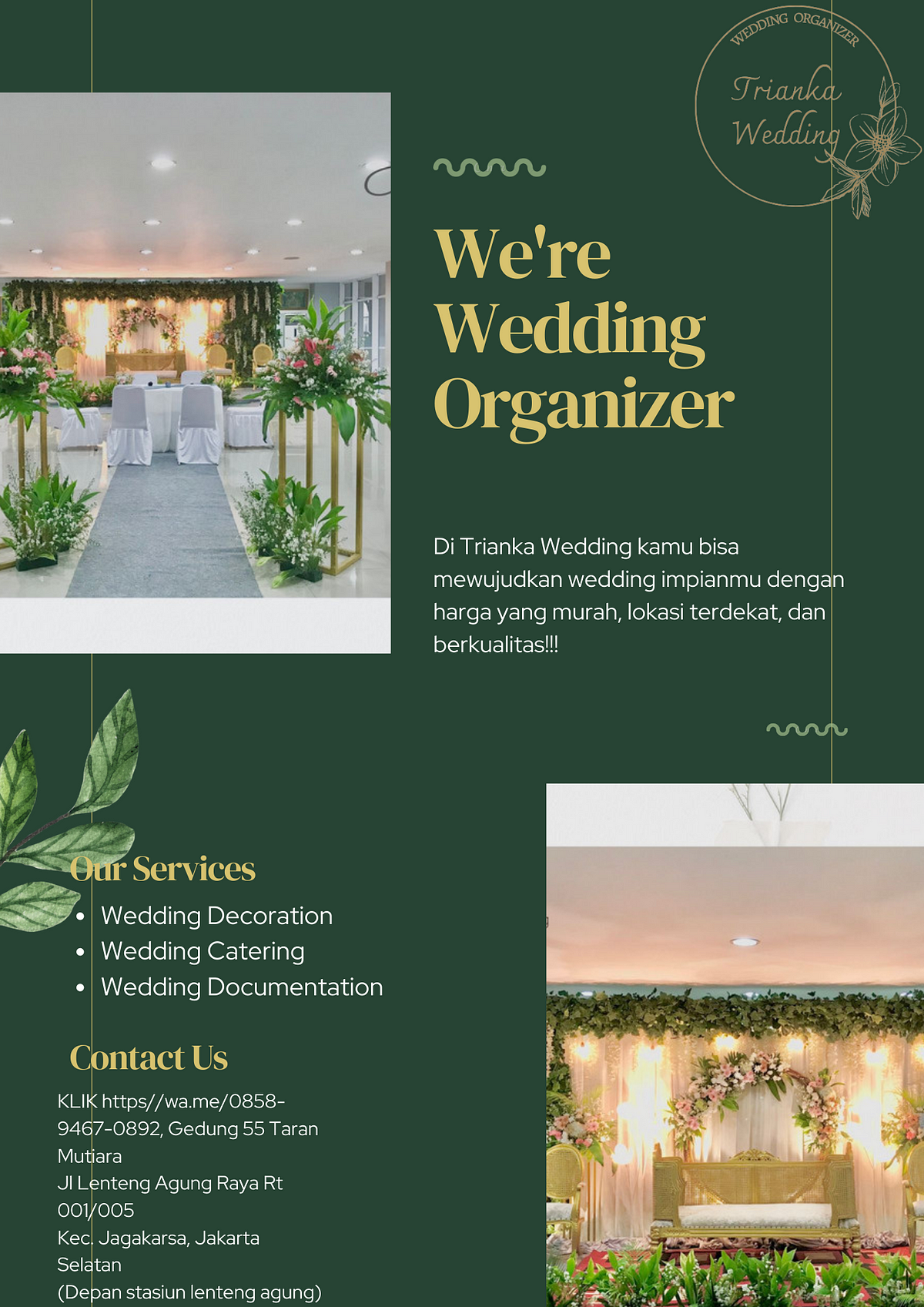 Sewa Gedung Wedding Organizer Seperti apa wedding impianmu? Mari ...