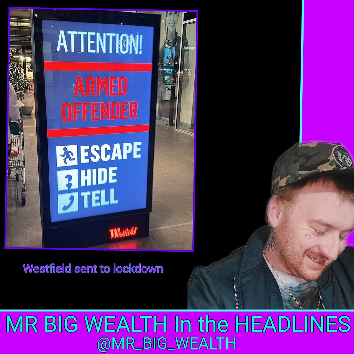 WESTFIELD MARION SHOPPING CENTRE INCIDENT LOCKDOWN by MR. BIG WEALTH Jun, 2024 Medium