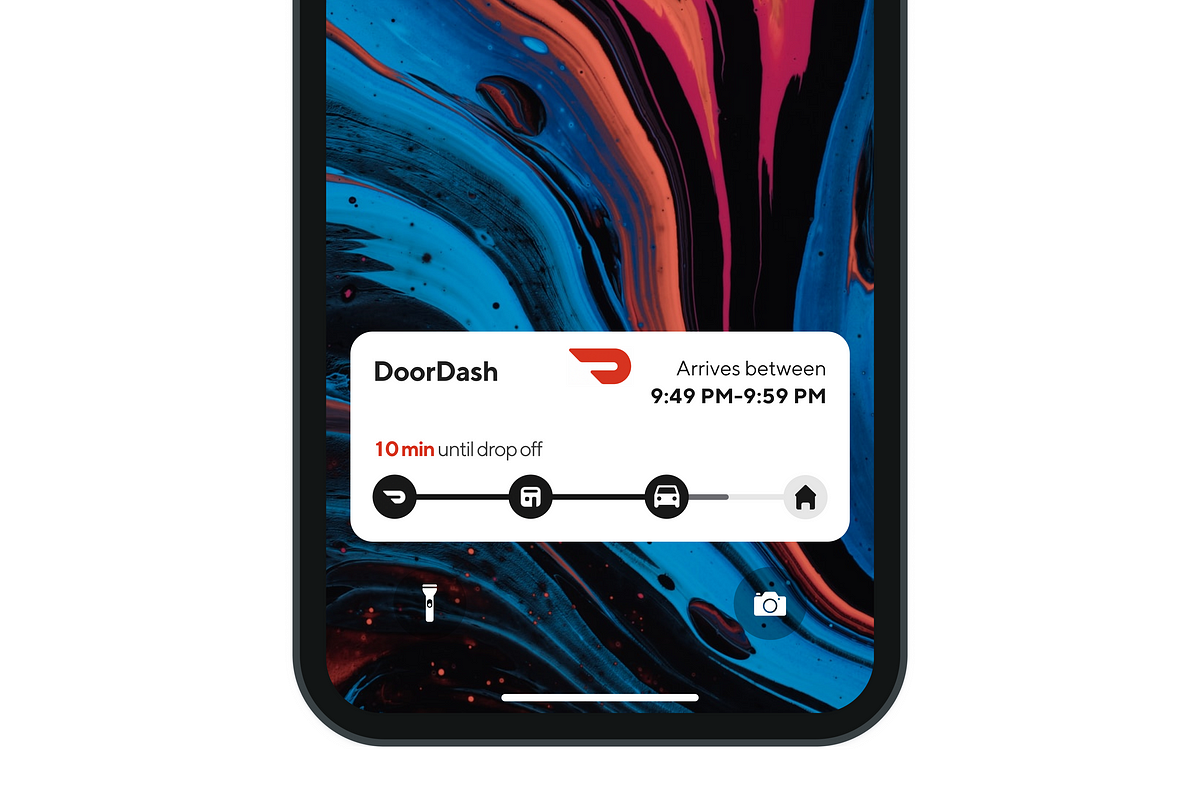 Enhancing User Experience Designing the DoorDash Live Activity Feature