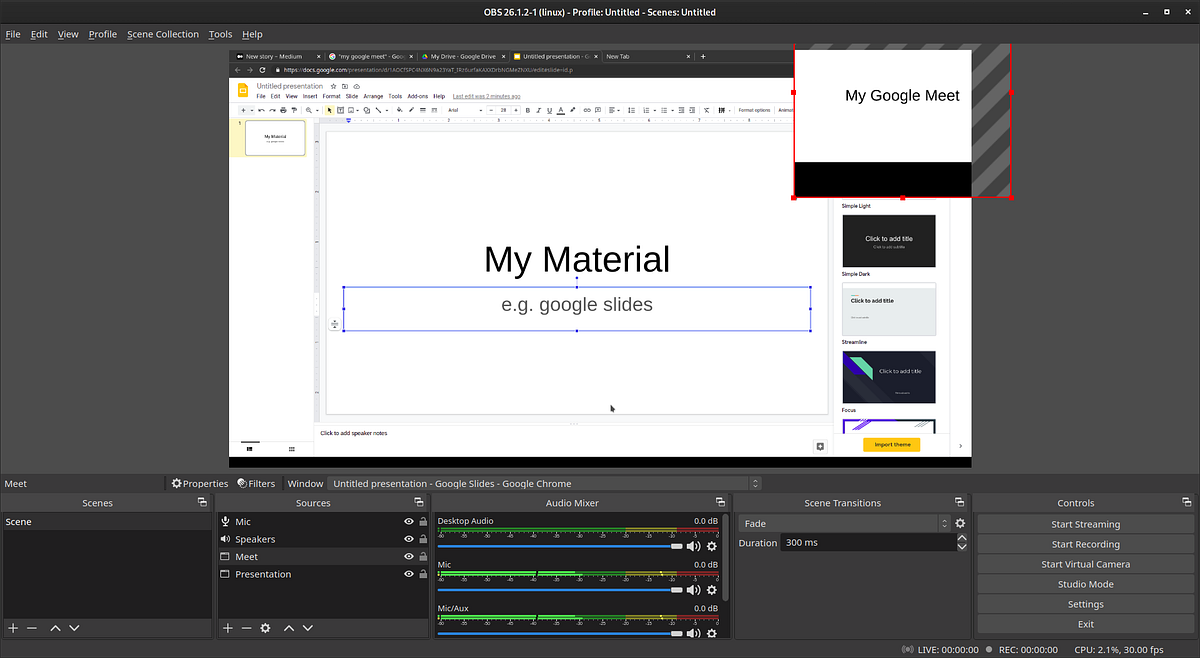 Open Broadcaster Software (OBS) is Fantastic! | by Sal | Medium