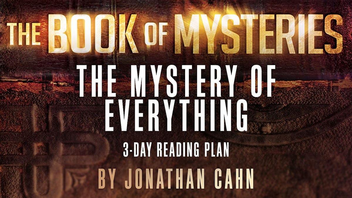 The Book Of Mysteries The Mystery Of Everything By Rabbi