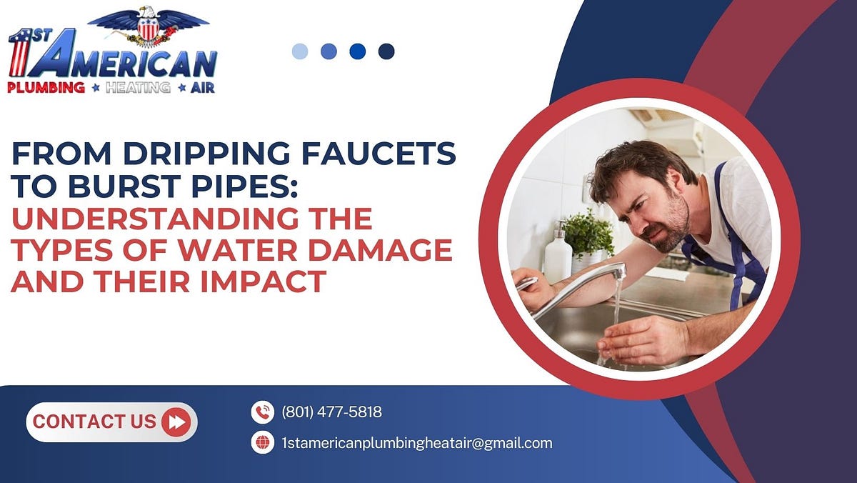 From Dripping Faucets to Burst Pipes Understanding the Types of Water