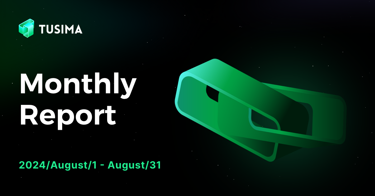 Tusima august monthly report marketing progress by tusima sep