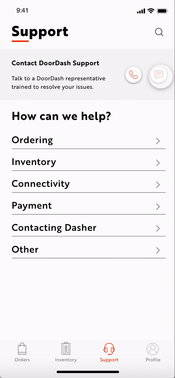 My DoorDash order manager redesign — a UX case study