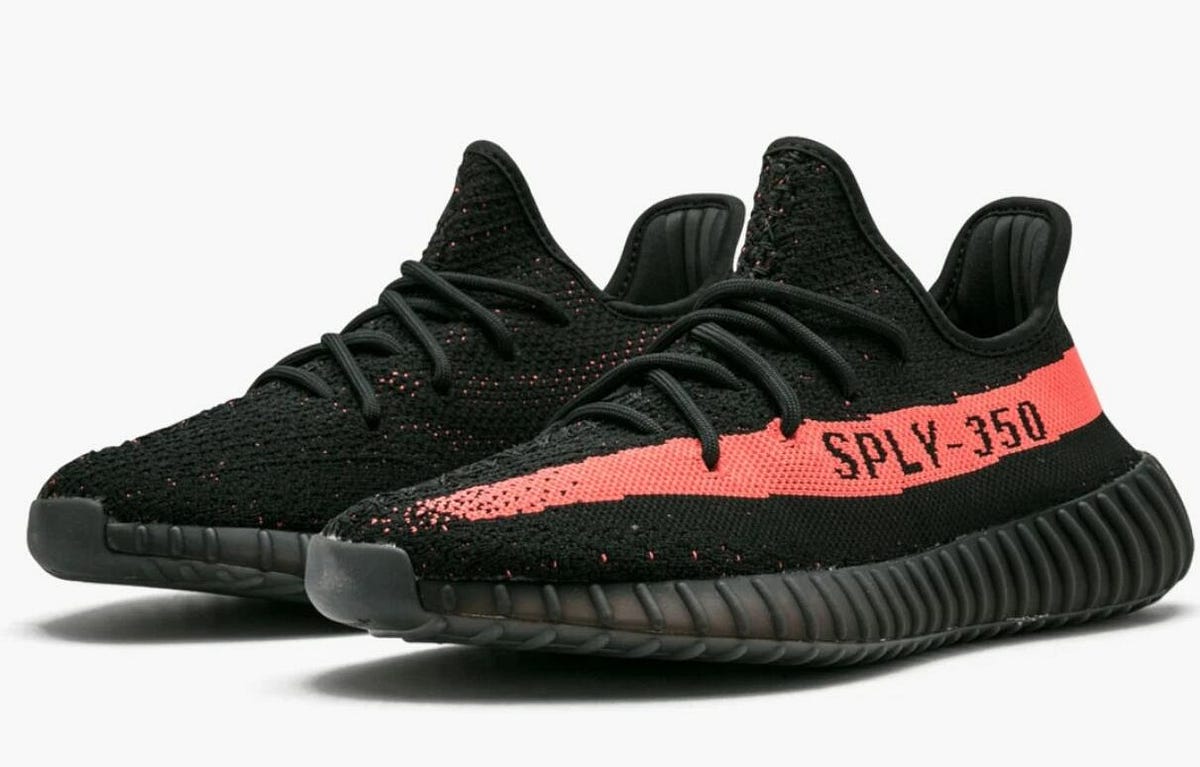 yeezy 350 rouge