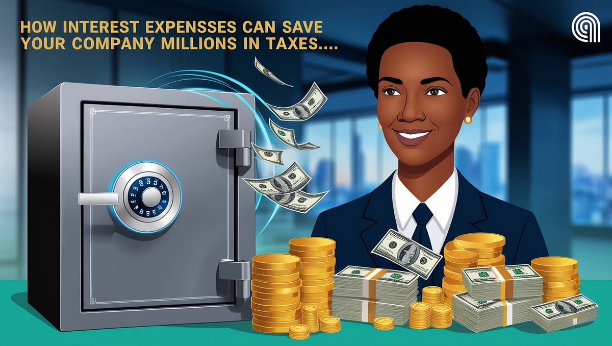 📉 How Interest Expenses Can Save Your Company Millions in Taxes… 💸 by
