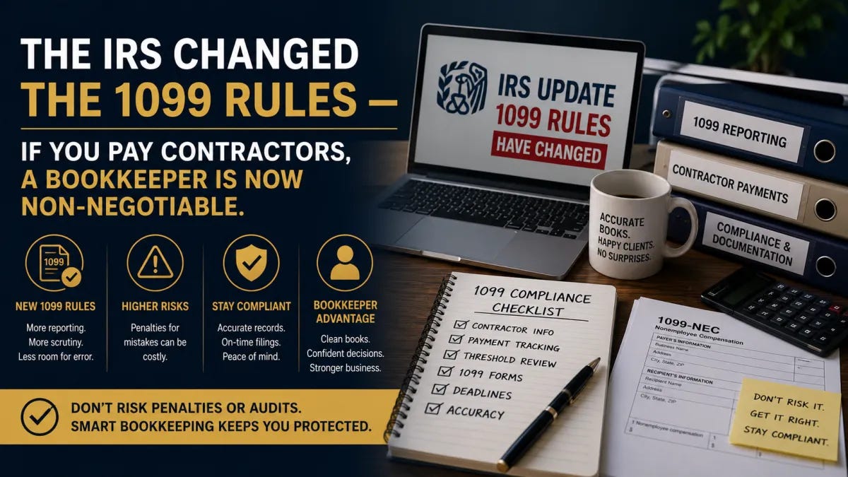 The IRS Just Made 1099 Compliance Year-Round. Is Your Business Ready?