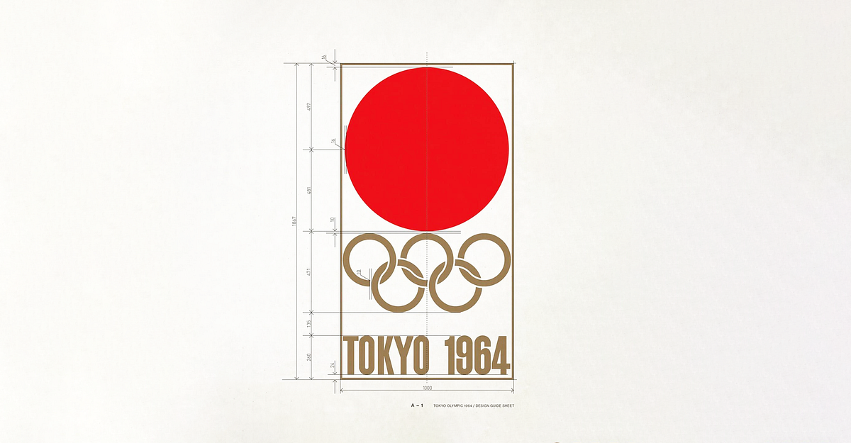 graphic design No. 9-17 と18 東京オリンピック1964 Graphic Design 17, 1964 – LogoArchive