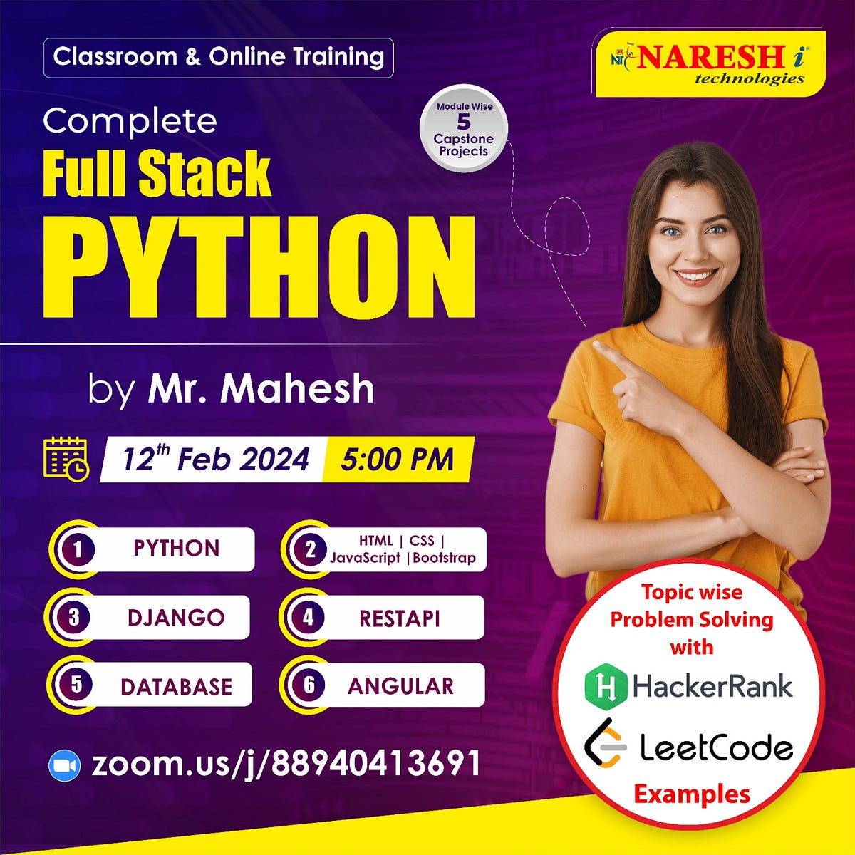 Full Stack Python Online Training — Naresh IT - Avinash Nit - Medium